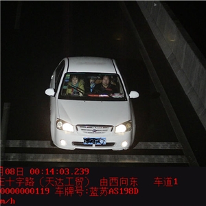 氣體閃光燈卡口效果